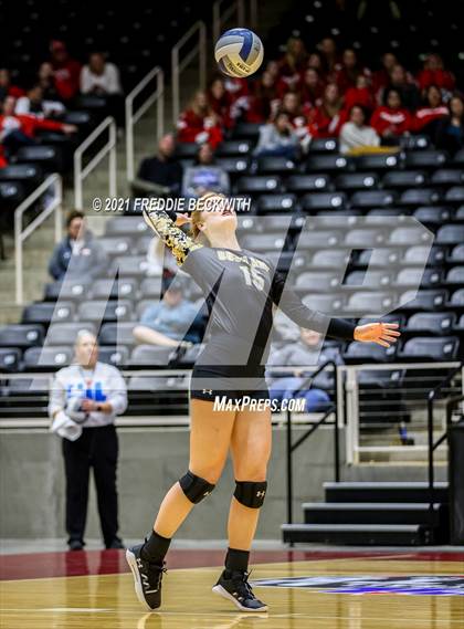 Thumbnail 3 in Bushland vs. Columbus (UIL Volleyball 3A Semi-Finals)  photogallery.