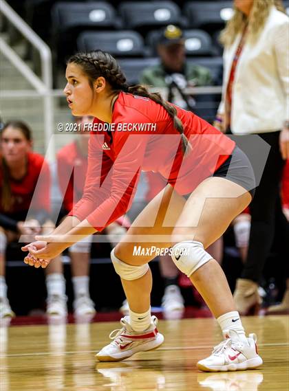Thumbnail 3 in Bushland vs. Columbus (UIL Volleyball 3A Semi-Finals)  photogallery.