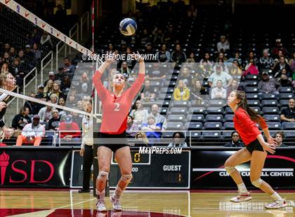 Thumbnail 3 in Bushland vs. Columbus (UIL Volleyball 3A Semi-Finals)  photogallery.