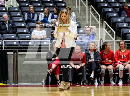 Thumbnail 2 in Bushland vs. Columbus (UIL Volleyball 3A Semi-Finals)  photogallery.