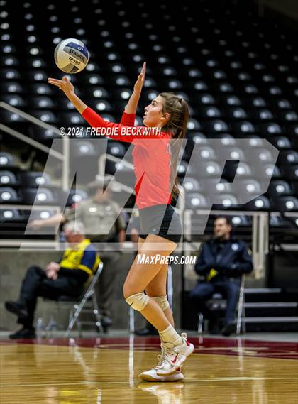 Thumbnail 3 in Bushland vs. Columbus (UIL Volleyball 3A Semi-Finals)  photogallery.