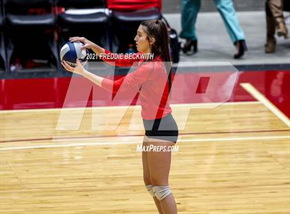 Thumbnail 3 in Bushland vs. Columbus (UIL Volleyball 3A Semi-Finals)  photogallery.