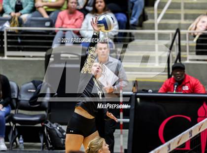 Thumbnail 3 in Bushland vs. Columbus (UIL Volleyball 3A Semi-Finals)  photogallery.