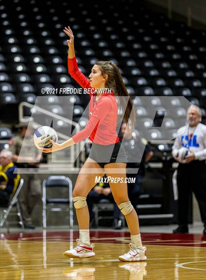 Thumbnail 2 in Bushland vs. Columbus (UIL Volleyball 3A Semi-Finals)  photogallery.