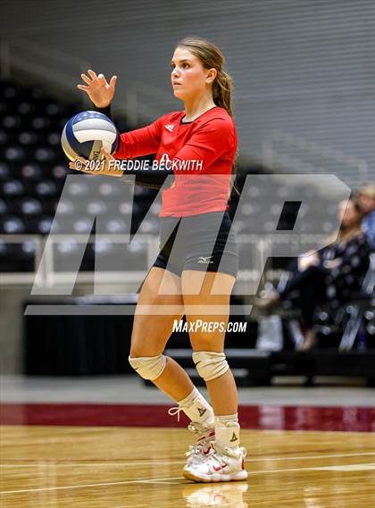 Thumbnail 1 in Bushland vs. Columbus (UIL Volleyball 3A Semi-Finals)  photogallery.