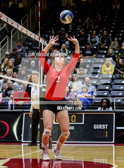 Thumbnail 1 in Bushland vs. Columbus (UIL Volleyball 3A Semi-Finals)  photogallery.