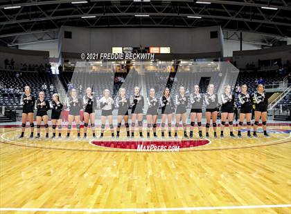 Thumbnail 1 in Bushland vs. Columbus (UIL Volleyball 3A Semi-Finals)  photogallery.