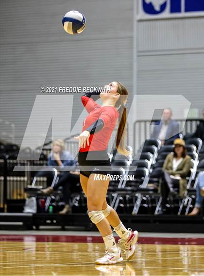 Thumbnail 1 in Bushland vs. Columbus (UIL Volleyball 3A Semi-Finals)  photogallery.