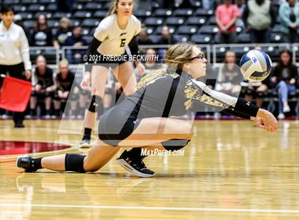 Thumbnail 2 in Bushland vs. Columbus (UIL Volleyball 3A Semi-Finals)  photogallery.