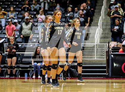 Thumbnail 1 in Bushland vs. Columbus (UIL Volleyball 3A Semi-Finals)  photogallery.