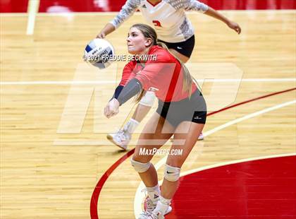 Thumbnail 1 in Bushland vs. Columbus (UIL Volleyball 3A Semi-Finals)  photogallery.