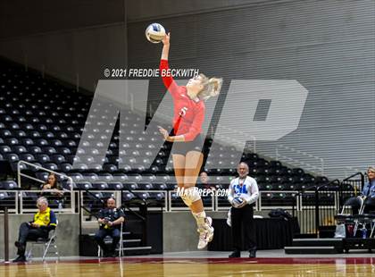 Thumbnail 1 in Bushland vs. Columbus (UIL Volleyball 3A Semi-Finals)  photogallery.