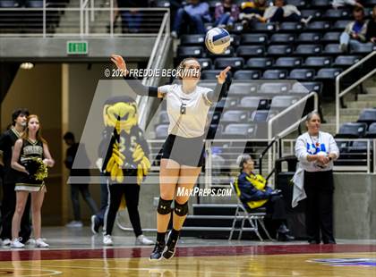 Thumbnail 3 in Bushland vs. Columbus (UIL Volleyball 3A Semi-Finals)  photogallery.