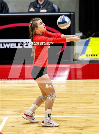 Thumbnail 1 in Bushland vs. Columbus (UIL Volleyball 3A Semi-Finals)  photogallery.