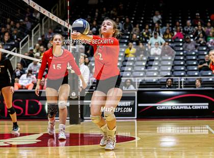 Thumbnail 3 in Bushland vs. Columbus (UIL Volleyball 3A Semi-Finals)  photogallery.