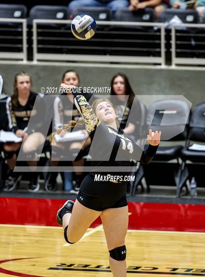 Thumbnail 1 in Bushland vs. Columbus (UIL Volleyball 3A Semi-Finals)  photogallery.