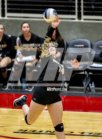 Thumbnail 3 in Bushland vs. Columbus (UIL Volleyball 3A Semi-Finals)  photogallery.