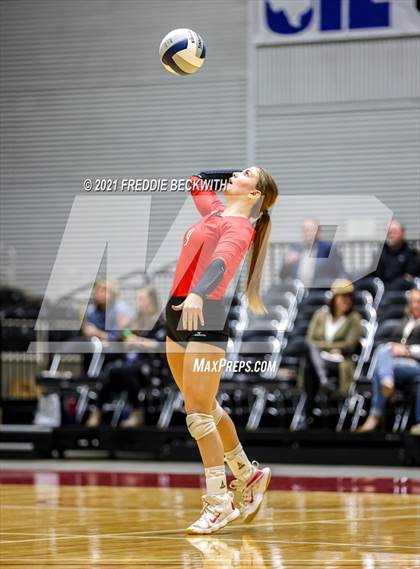 Thumbnail 3 in Bushland vs. Columbus (UIL Volleyball 3A Semi-Finals)  photogallery.