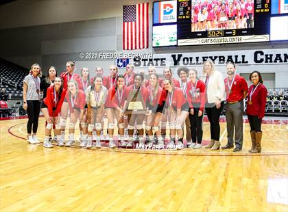 Thumbnail 3 in Bushland vs. Columbus (UIL Volleyball 3A Semi-Finals)  photogallery.