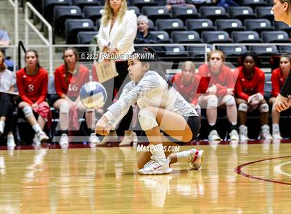 Thumbnail 3 in Bushland vs. Columbus (UIL Volleyball 3A Semi-Finals)  photogallery.