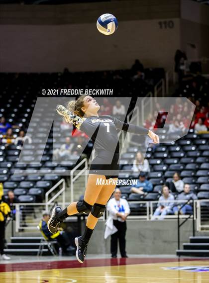 Thumbnail 3 in Bushland vs. Columbus (UIL Volleyball 3A Semi-Finals)  photogallery.