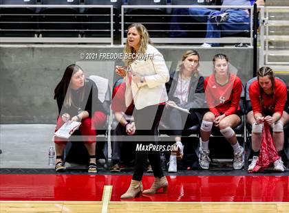 Thumbnail 1 in Bushland vs. Columbus (UIL Volleyball 3A Semi-Finals)  photogallery.
