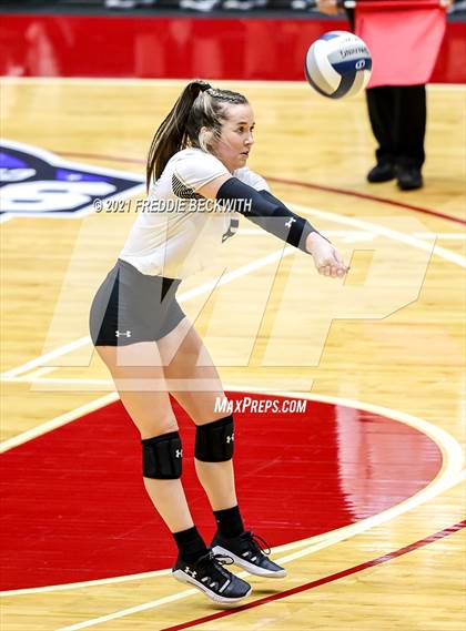 Thumbnail 1 in Bushland vs. Columbus (UIL Volleyball 3A Semi-Finals)  photogallery.