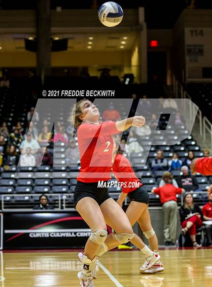Thumbnail 2 in Bushland vs. Columbus (UIL Volleyball 3A Semi-Finals)  photogallery.