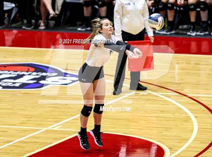 Thumbnail 2 in Bushland vs. Columbus (UIL Volleyball 3A Semi-Finals)  photogallery.