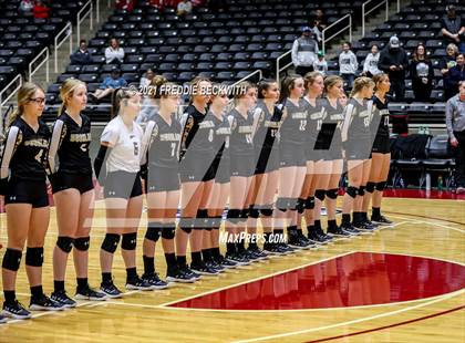 Thumbnail 2 in Bushland vs. Columbus (UIL Volleyball 3A Semi-Finals)  photogallery.