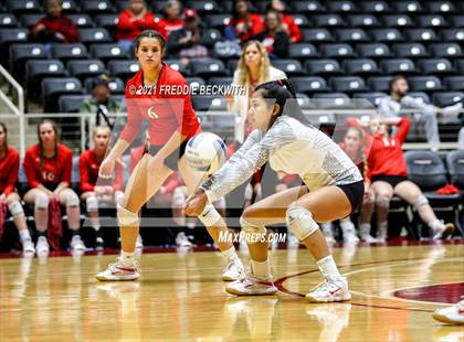 Thumbnail 1 in Bushland vs. Columbus (UIL Volleyball 3A Semi-Finals)  photogallery.