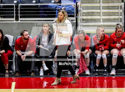 Thumbnail 2 in Bushland vs. Columbus (UIL Volleyball 3A Semi-Finals)  photogallery.