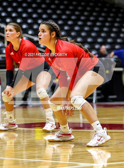 Thumbnail 2 in Bushland vs. Columbus (UIL Volleyball 3A Semi-Finals)  photogallery.