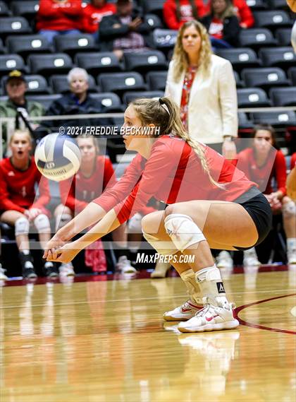 Thumbnail 3 in Bushland vs. Columbus (UIL Volleyball 3A Semi-Finals)  photogallery.