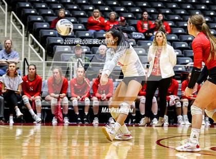 Thumbnail 2 in Bushland vs. Columbus (UIL Volleyball 3A Semi-Finals)  photogallery.