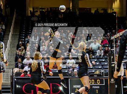 Thumbnail 3 in Bushland vs. Columbus (UIL Volleyball 3A Semi-Finals)  photogallery.