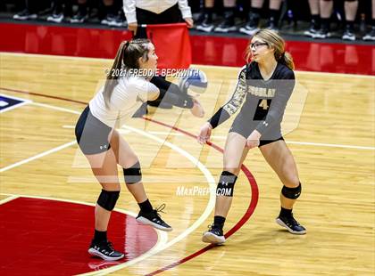 Thumbnail 1 in Bushland vs. Columbus (UIL Volleyball 3A Semi-Finals)  photogallery.