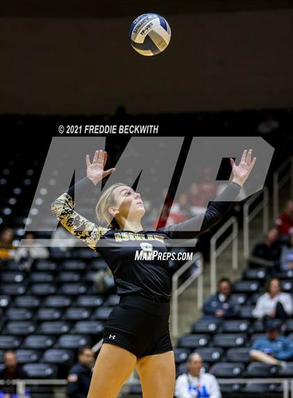 Thumbnail 2 in Bushland vs. Columbus (UIL Volleyball 3A Semi-Finals)  photogallery.
