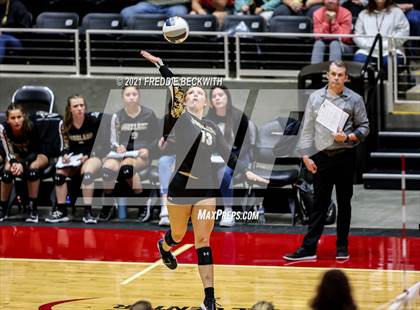 Thumbnail 1 in Bushland vs. Columbus (UIL Volleyball 3A Semi-Finals)  photogallery.