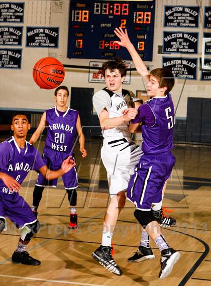 Thumbnail 2 in Rock Canyon vs. Arvada West (Ralston Roundup) photogallery.