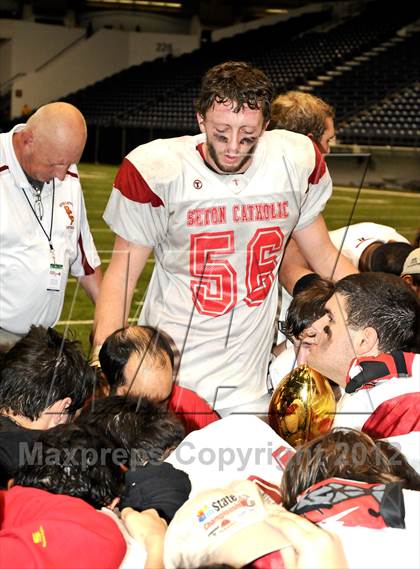 Thumbnail 2 in Seton Catholic vs. Blue Ridge (AIA D4 Final) photogallery.