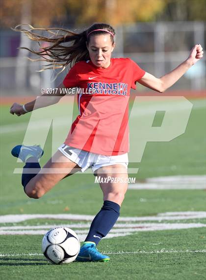 Thumbnail 2 in Kennedy Catholic vs. Camas (WIAA 4A 3rd Place Final)  photogallery.