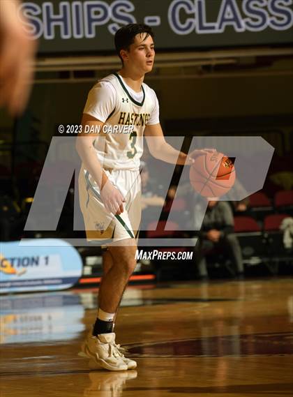 Thumbnail 1 in Hastings vs. Byram Hills (NYSPHSAA Section 1 Class B Semifinal) photogallery.