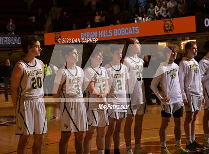 Thumbnail 2 in Hastings vs. Byram Hills (NYSPHSAA Section 1 Class B Semifinal) photogallery.