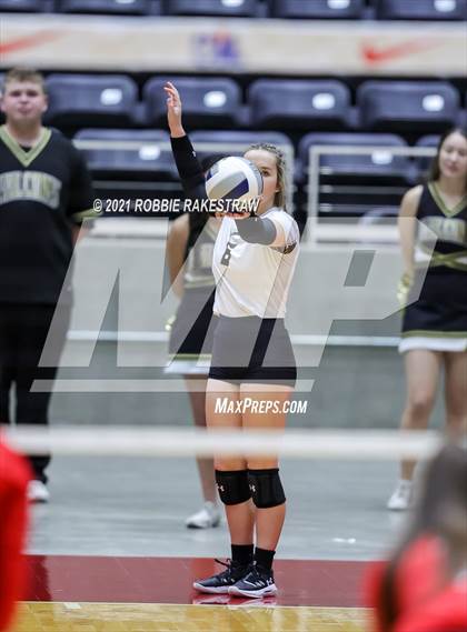 Thumbnail 2 in Bushland vs. Columbus (UIL Volleyball 3A Semifinals) photogallery.