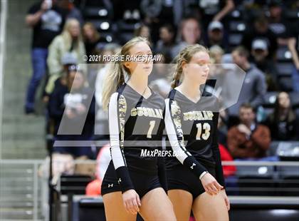 Thumbnail 3 in Bushland vs. Columbus (UIL Volleyball 3A Semifinals) photogallery.