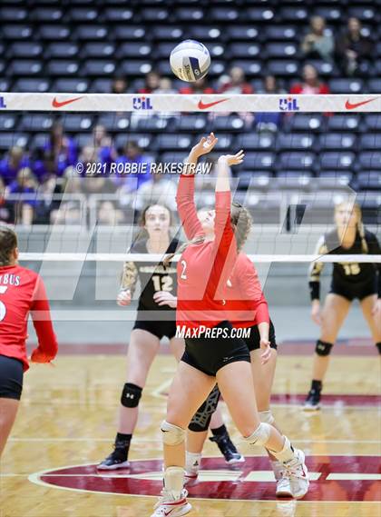 Thumbnail 1 in Bushland vs. Columbus (UIL Volleyball 3A Semifinals) photogallery.