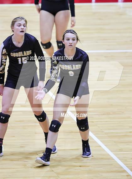 Thumbnail 1 in Bushland vs. Columbus (UIL Volleyball 3A Semifinals) photogallery.