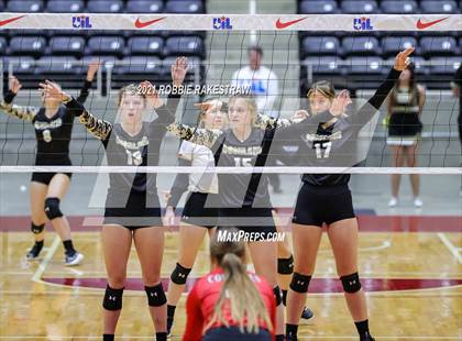 Thumbnail 1 in Bushland vs. Columbus (UIL Volleyball 3A Semifinals) photogallery.