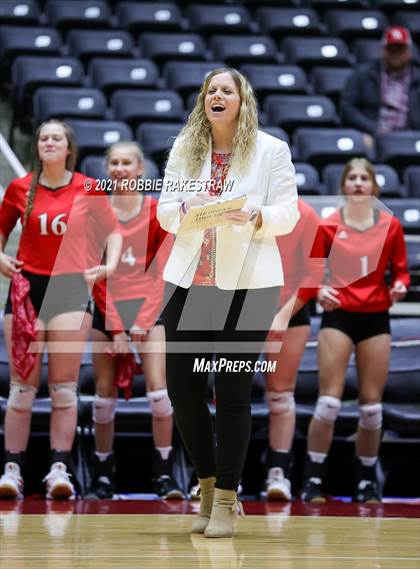 Thumbnail 2 in Bushland vs. Columbus (UIL Volleyball 3A Semifinals) photogallery.